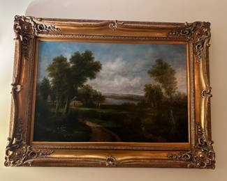 Oil landscape 