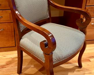 Upholstered Seat Armchair