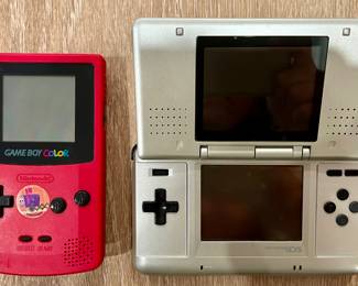Game Boy Color & Nintendo DS Game Consoles