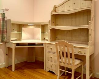 Stanley Furniture Corner Desk - and separate desk with bookshelf