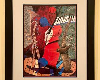 Instrument Abstract Print