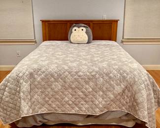 Queen Headboard & Mattress