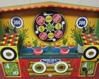 Wyandotte Toys Windup Shooting Gallery