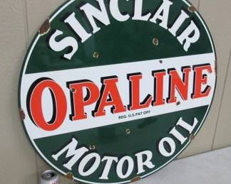 Porcelain Sign