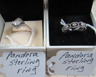 Pandora Sterling Rings