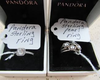 Pandora Sterling Rings