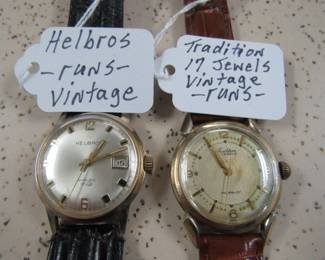 Vintage Wrist Watches