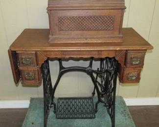 Oak Treadle Sewing Machine