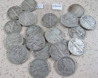 Walking Liberty Half Dollars