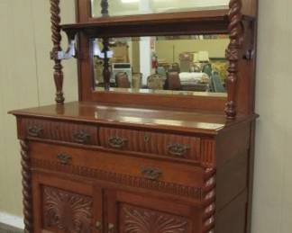 Oak Barley Twist Sideboard