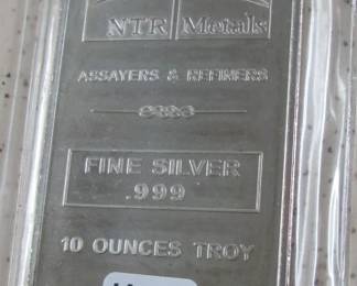 10 oz Silver Bar