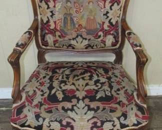 Needlepoint Arm Chair