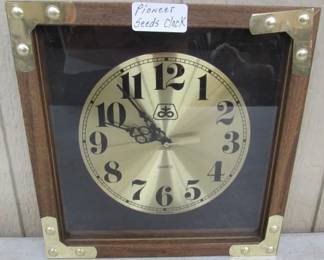 Pioneer Seeds Clock