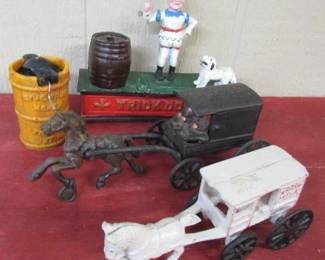 Cast Iron Toys & Banks
