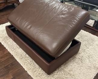 Ottoman with storage .   100