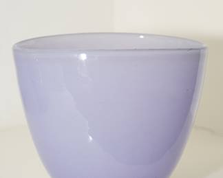 Short Lavender Kosta Boda Bowl