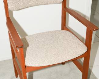 Benny Linden Design Tweed & Wood Chair