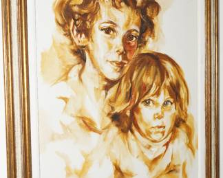 Original Painting by Hyacinthe Kuller