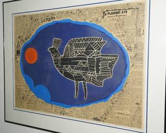 "La Reve" c1960 - Max Papart #56/60 Lithograph