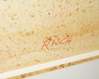 "Boulevard de la Plage" Watercolor - Risett