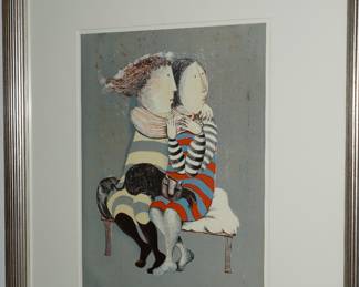 "Breezy Day" Lithograph - Graciela Rode Boulanger