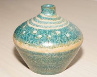 Blue Floral Modigliani Vase - Rome