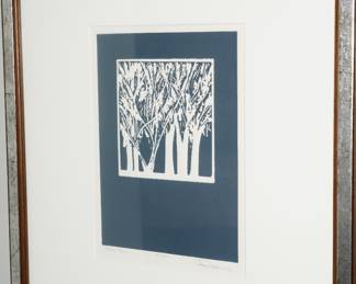 "Tree Talk" Intaglio Print #193/350 - Joy Jervis's