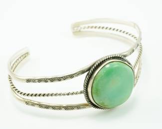 Old Pawn Turquoise Cuff Bracelet