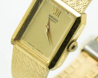 Vintage Seiko Gold Tone Ladies Watch