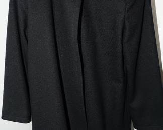 Kristen Blake Black Shawl Coat