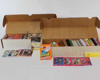 78. 2 Channel Boxes Baseball BMX & Other Sports Cards