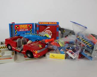 46. Box of Crash Dummies Cars & Figures
