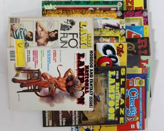 61. Box of Assorted Adult Comics