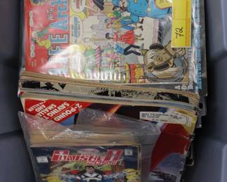 72. Tote of Magazines & Comics