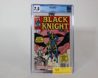 47. Marvel Comics Black Knight #1 CGC 7.5