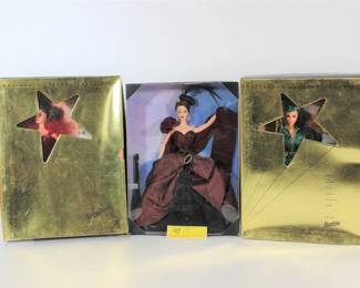 97. 3PC Barbie Moonlight Waltz & Hollywood Legends