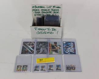 87. Collection of Baseball & Cracker Jack Mini Series