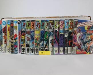 23. Yard Box of DC & Marvel Comics