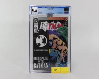 83. DC Comics Batman #497 CGC 9.8