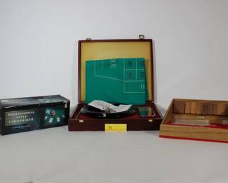 59. 3PC Roulette Cards & Hi-Lo Game Sets