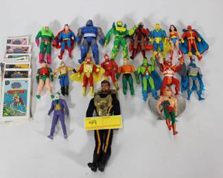49. Kenner Super Powers Super Joe & Misc.
