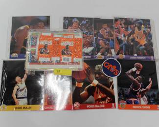 82. Box of Basketball Photos & Wheaties Boxes