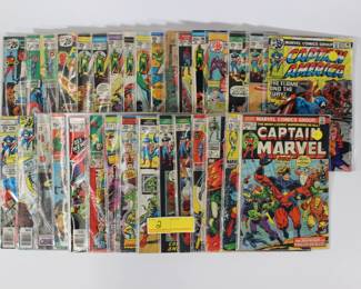 2. Box of Assorted Marvel Comics