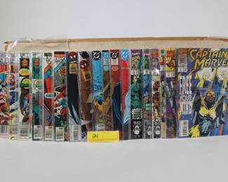 24. Yard Box of Marvel & DC Comics