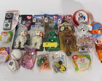 89. Box of McDonalds Toys