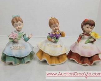 27 Geo. Z. Lefon Birthday Month Flower Girls. All 12 months