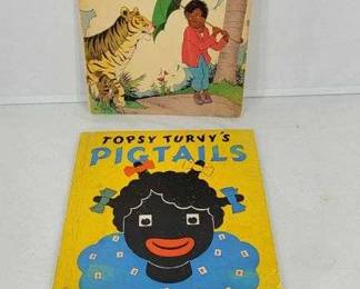 Little Black Sambo and Topsy Turvys Pig Tails. Books