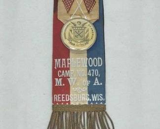 Modern Woodmen Of America Ribon and Badge
