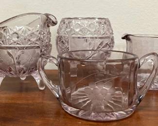 Lilac Depression Glass
