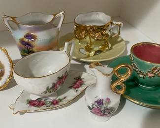 Noritake, Limoge Miniature Porcelain Pieces